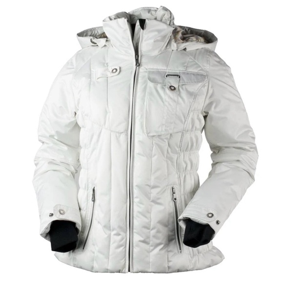 Obermeyer Jackets & Blazers - OBERMEYER Women's (sz 6) White Leighton Ski Jacket